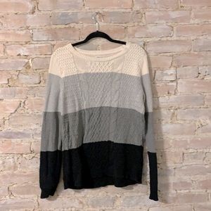 Croft and borrow block sweater